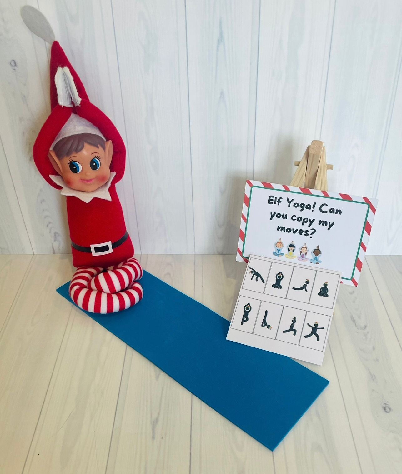 Elf yoga prop set