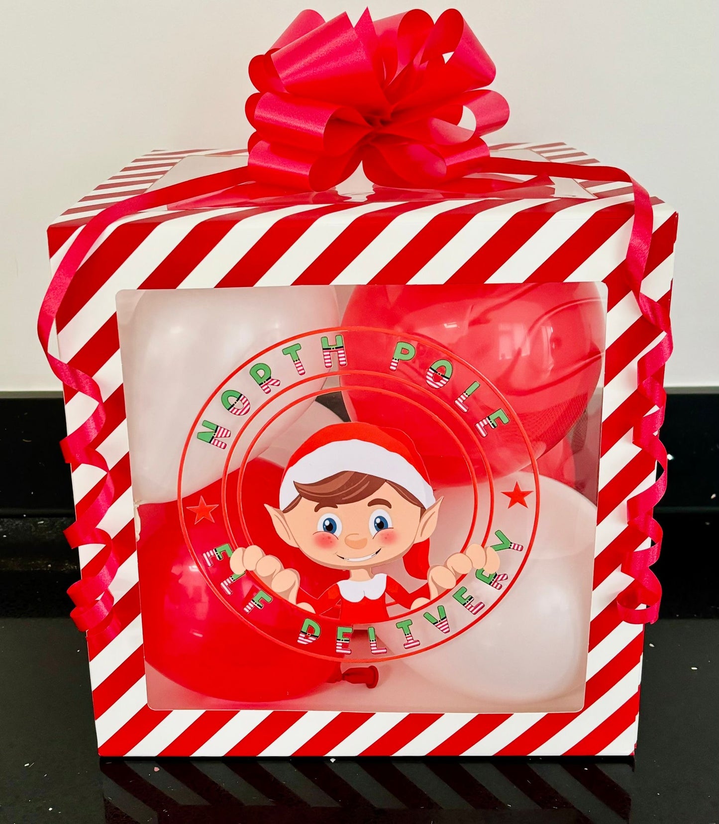 Personalised UV- DTF Elf arrival box kit - Wholesale Blanks Bowtique