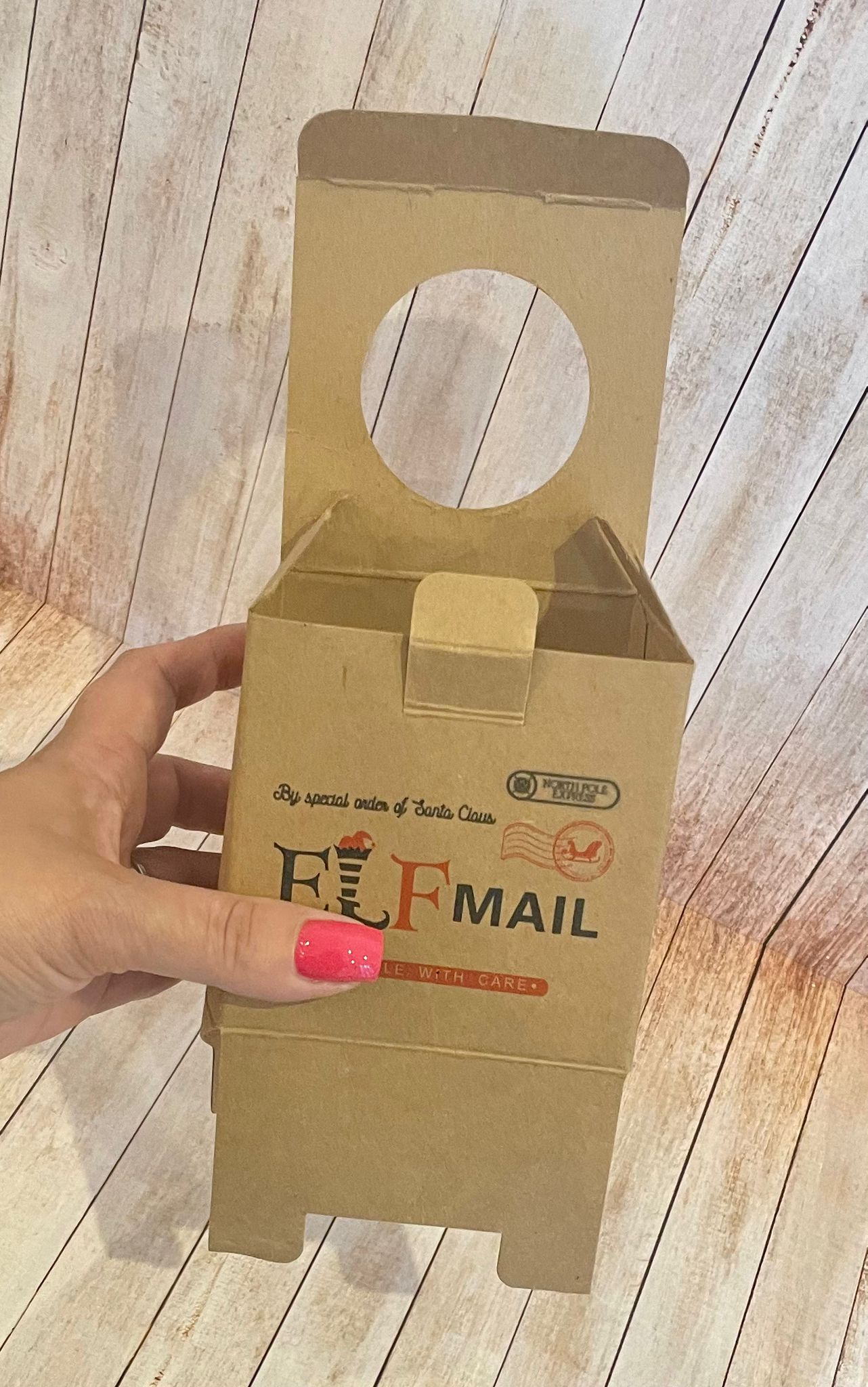 Mini Elf arrival box - Wholesale Blanks Bowtique