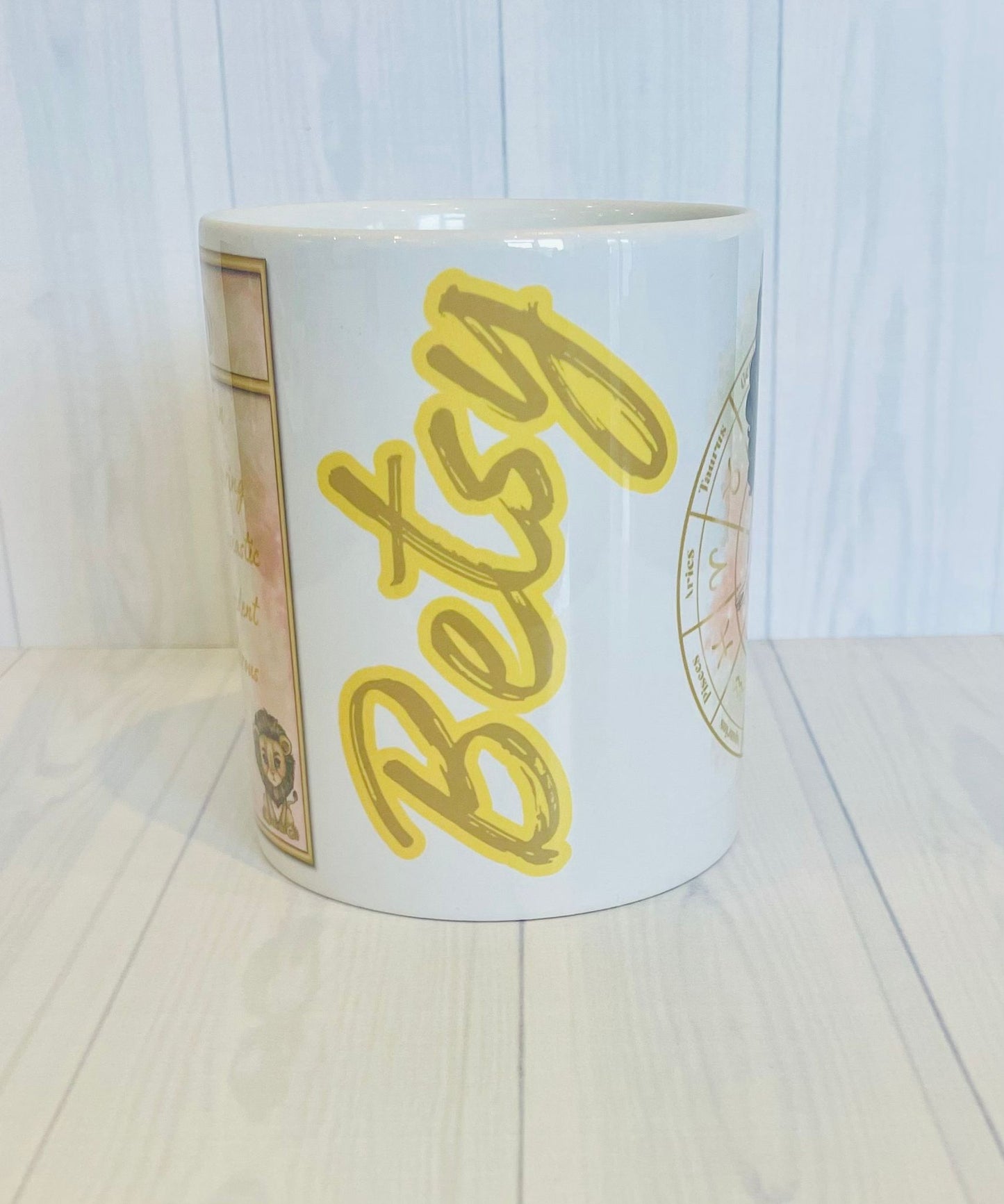Zodiac Leo personalised mug - Wholesale Blanks Bowtique