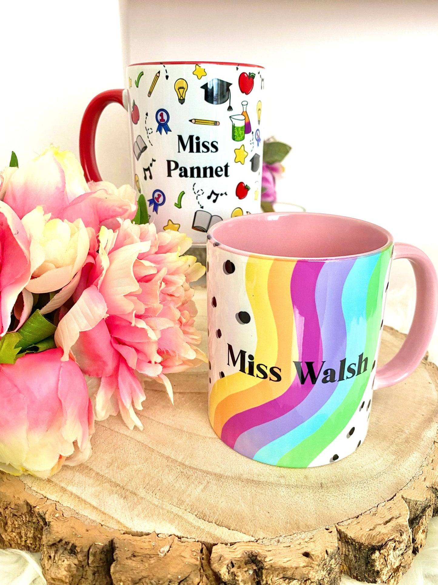 Teacher Rainbow mug - Wholesale Blanks Bowtique