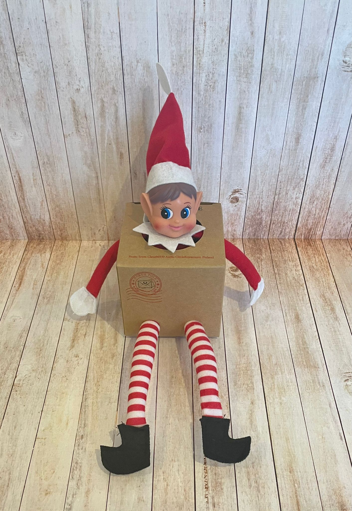 Mini Elf arrival box - Wholesale Blanks Bowtique