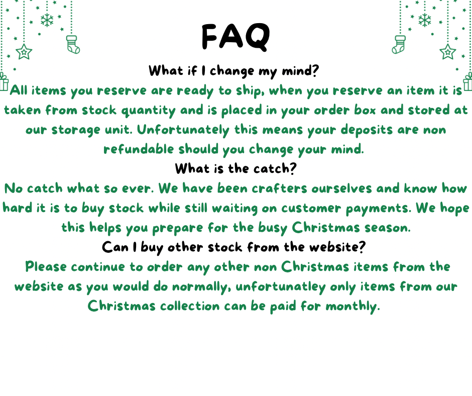 Christmas Savers Club - Wholesale Blanks Bowtique