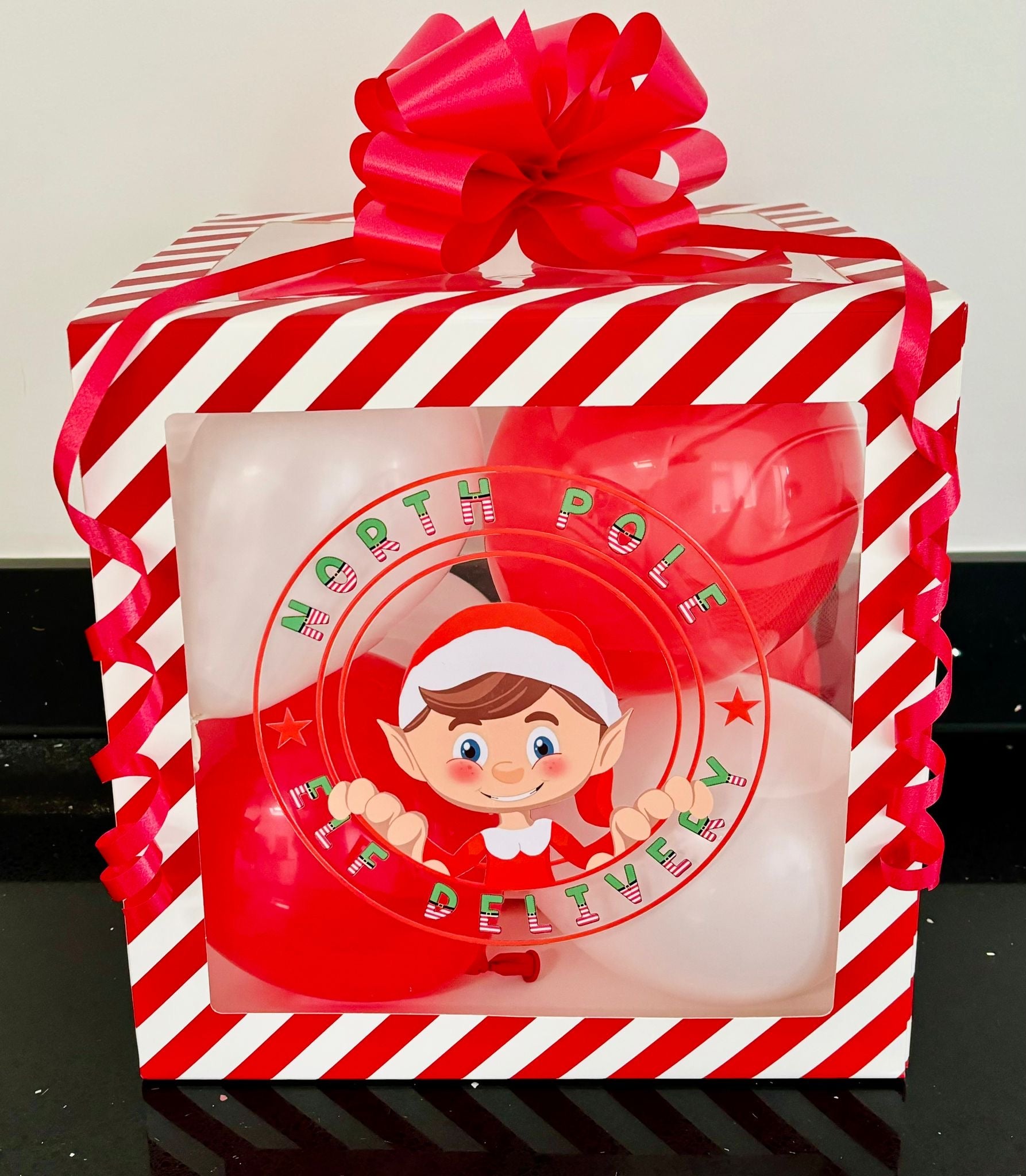 Personalised UV- DTF Elf arrival box kit - Wholesale Blanks Bowtique