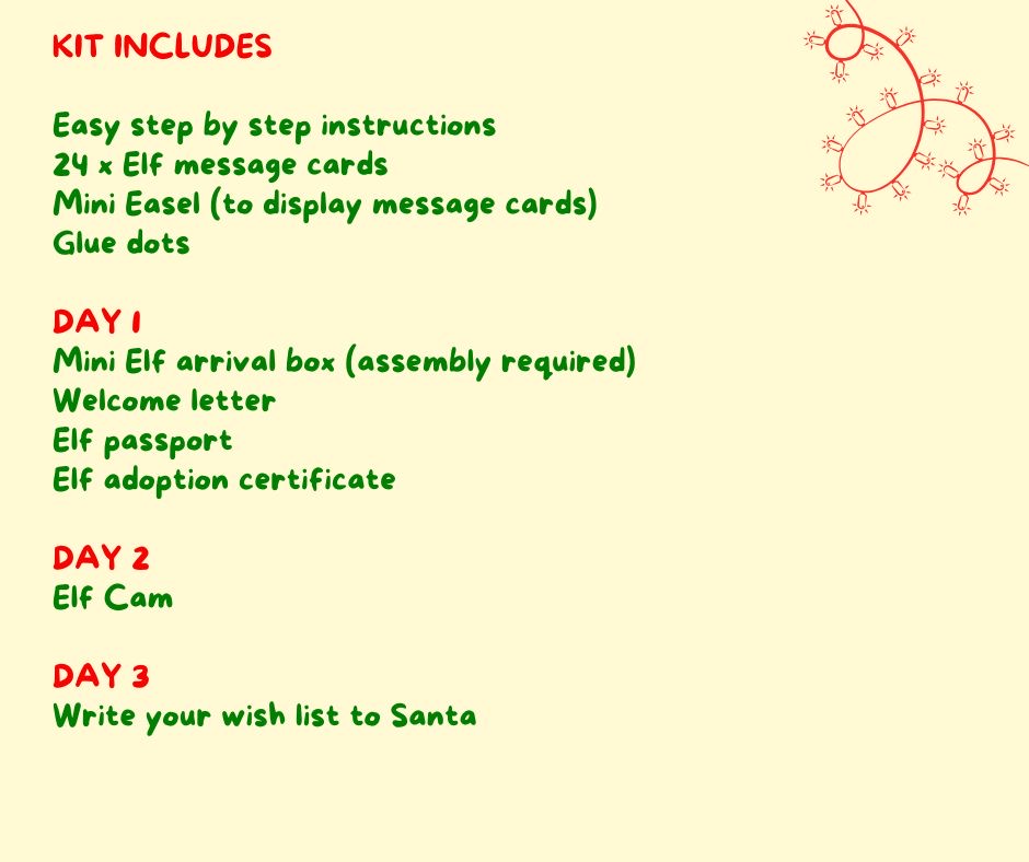 24 day Elf Kit - Wholesale Blanks Bowtique