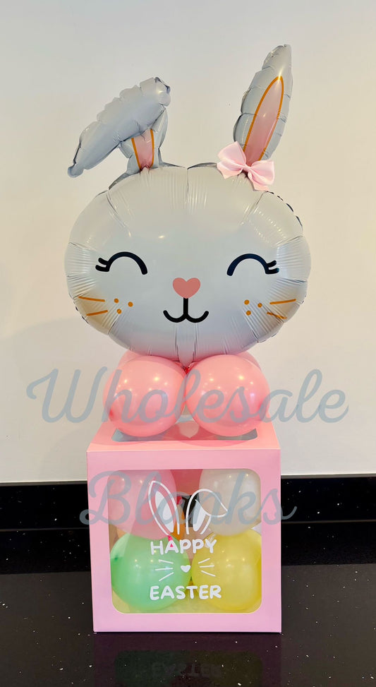 Easter Bunny Balloon Box Kit - Wholesale Blanks Bowtique