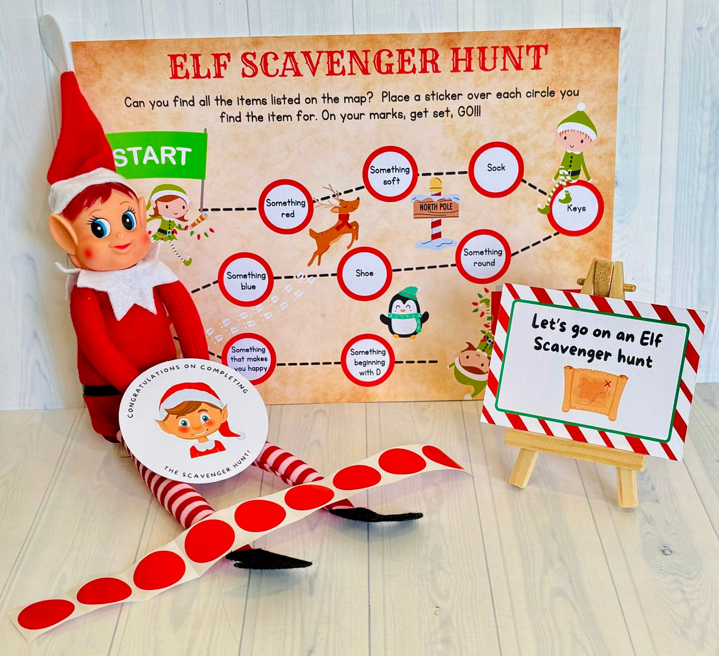 Exclusive Elf props and Games Printable Bundle - Wholesale Blanks Bowtique