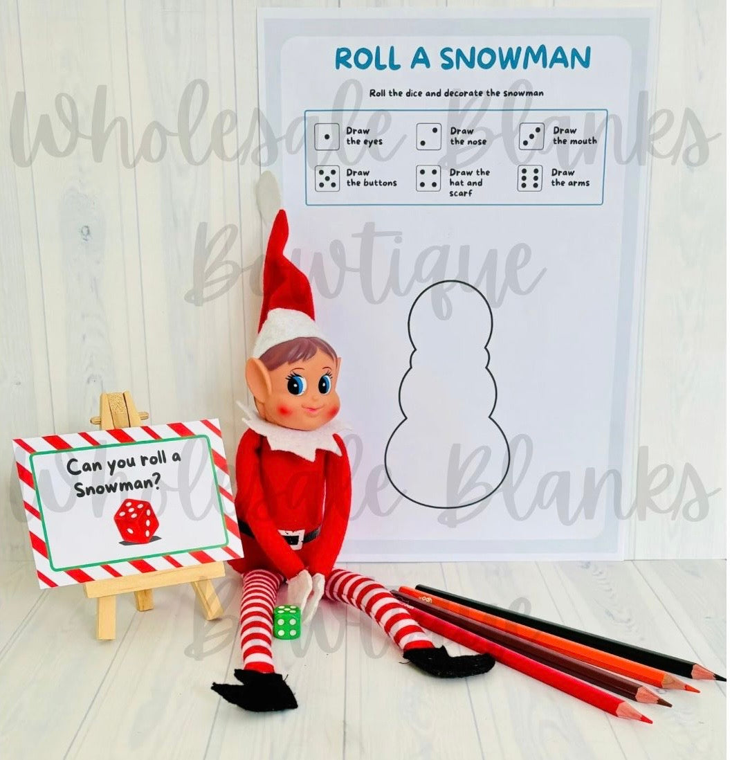 Exclusive Elf props and Games Printable Bundle - Wholesale Blanks Bowtique