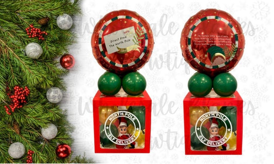 PRE ORDER elf balloon kits double sided design - Wholesale Blanks Bowtique
