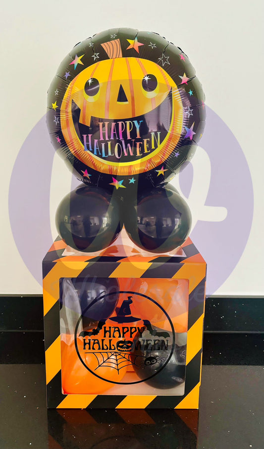 Halloween pumpkin balloon box kit - Wholesale Blanks Bowtique