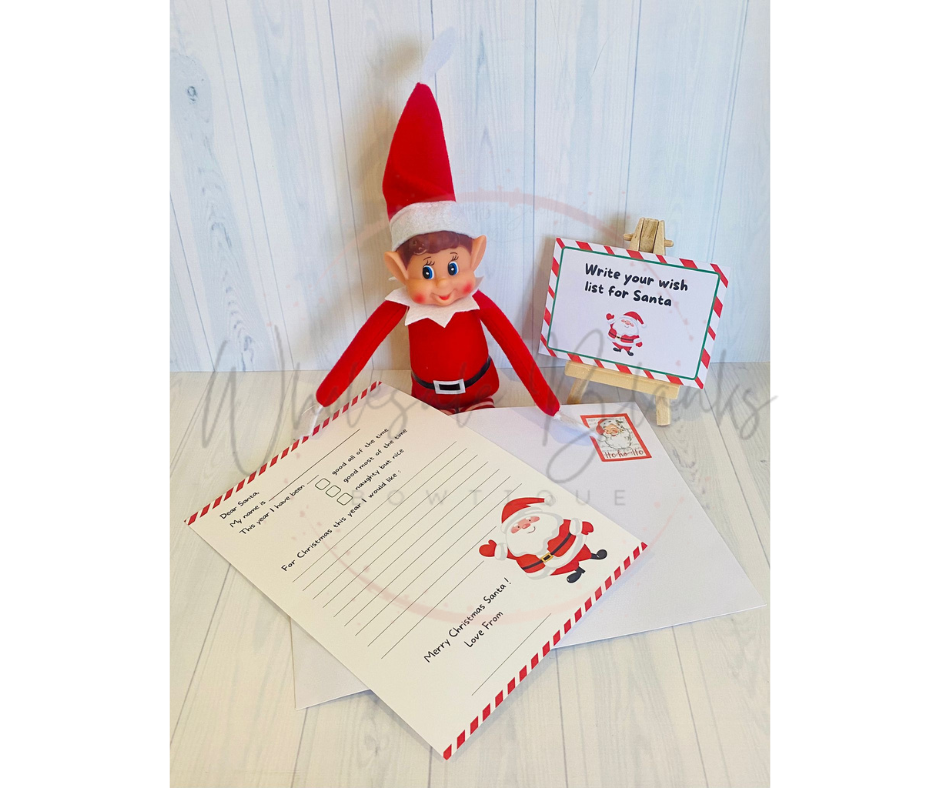 12 Day Elf activity kit - Wholesale Blanks Bowtique