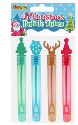Christmas bubbles (pack of 4)