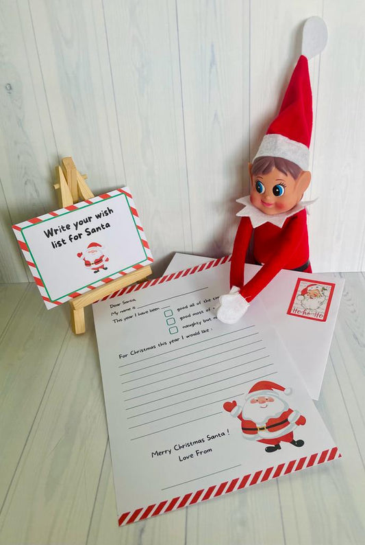 Letter to Santa set - Wholesale Blanks Bowtique