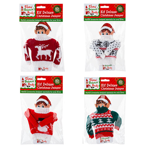 Mini elf Christmas jumper - Wholesale Blanks Bowtique