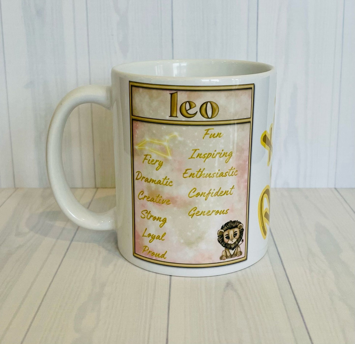 Zodiac Leo personalised mug - Wholesale Blanks Bowtique