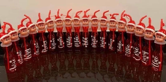 Elf bottle with straw - Wholesale Blanks Bowtique