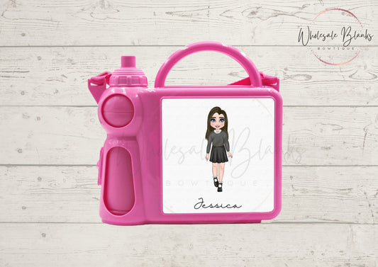 Printed lunch box - Wholesale Blanks Bowtique