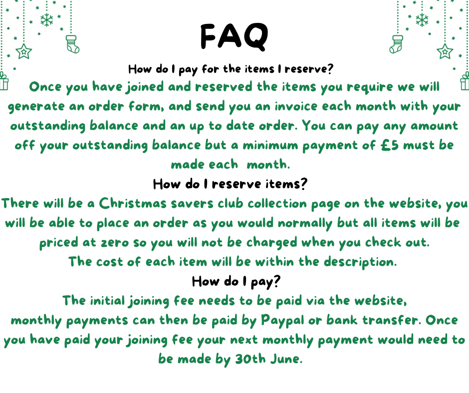 Christmas Savers Club - Wholesale Blanks Bowtique