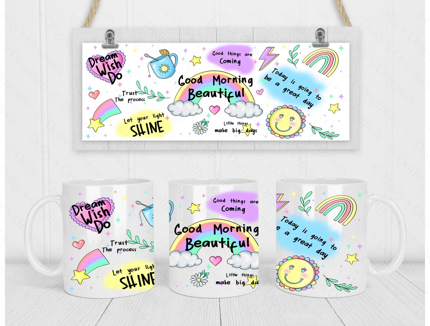 Positive mindset mug - Wholesale Blanks Bowtique
