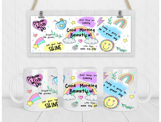 Positive mindset mug - Wholesale Blanks Bowtique