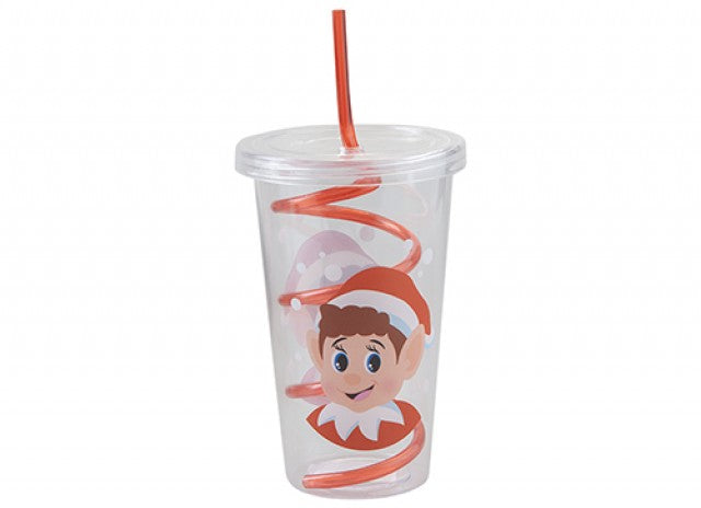Elf cup with swirl straw - Wholesale Blanks Bowtique