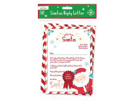 Santa’s reply letter set - Wholesale Blanks Bowtique