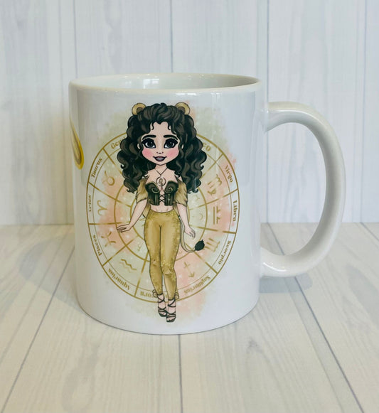 Zodiac Leo personalised mug - Wholesale Blanks Bowtique