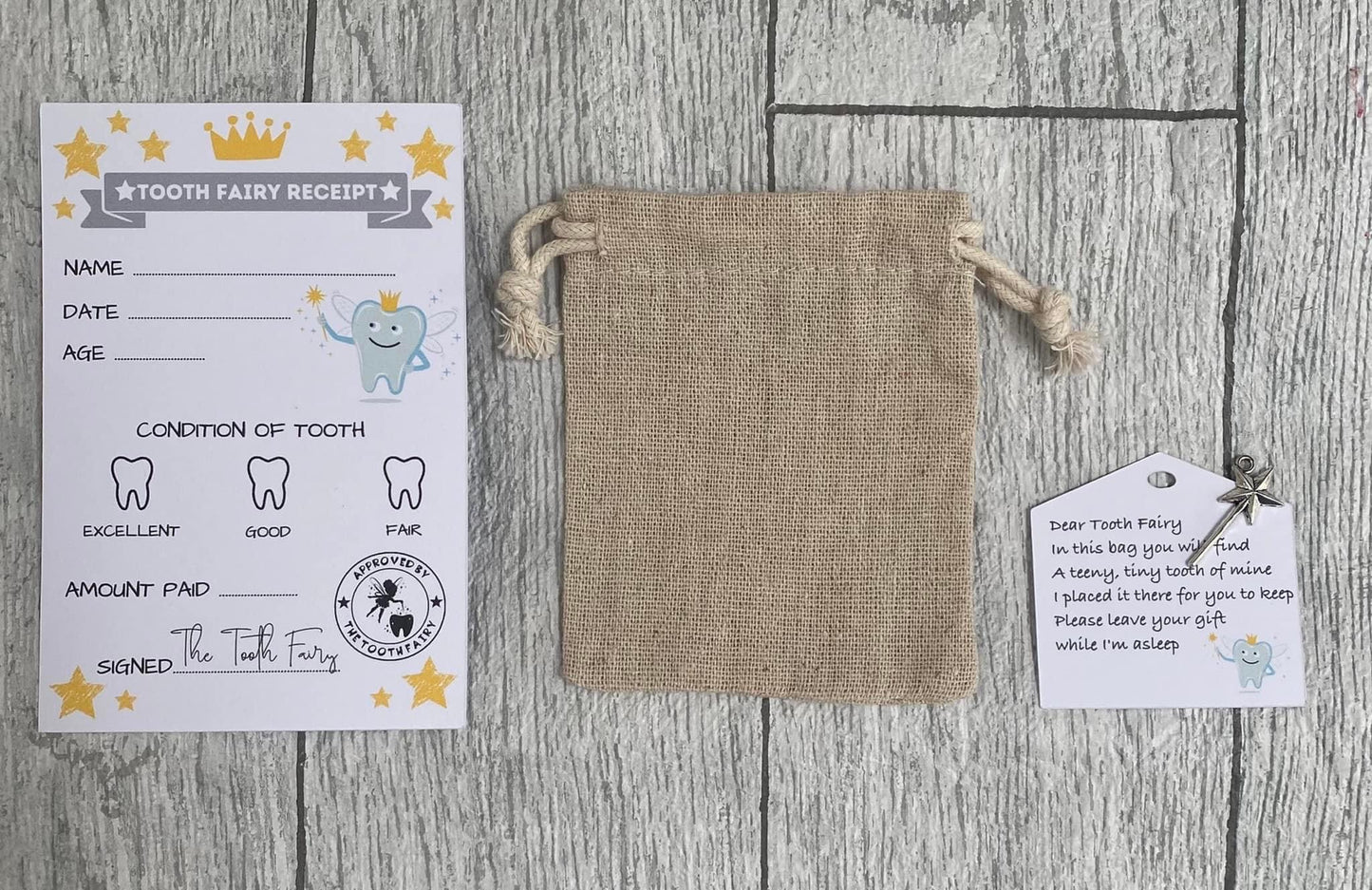 Tooth Fairy Kits - Wholesale Blanks Bowtique