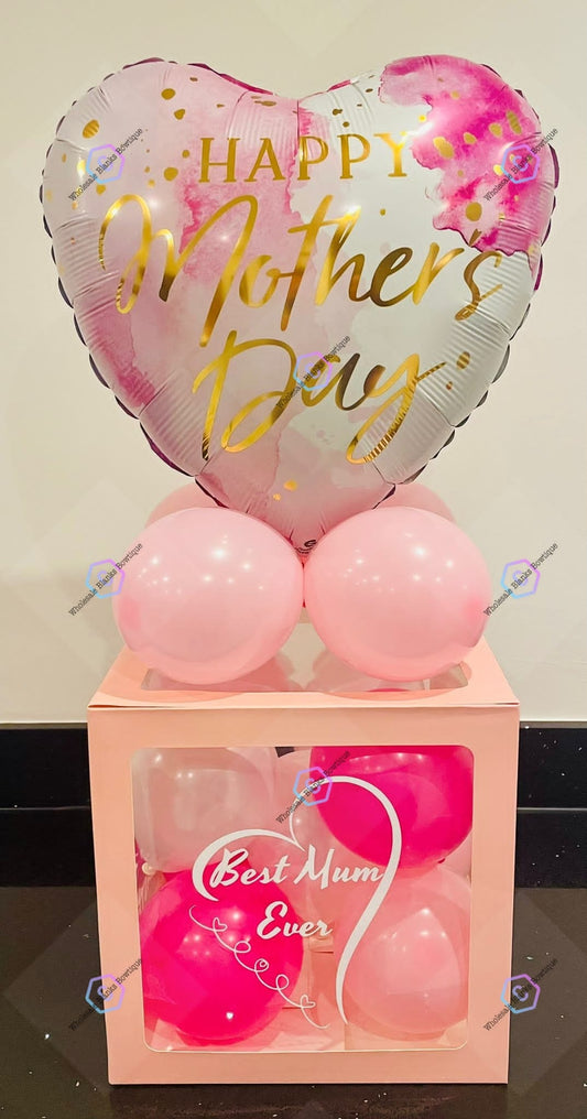 Mothers Day Balloon Box Kit - Wholesale Blanks Bowtique