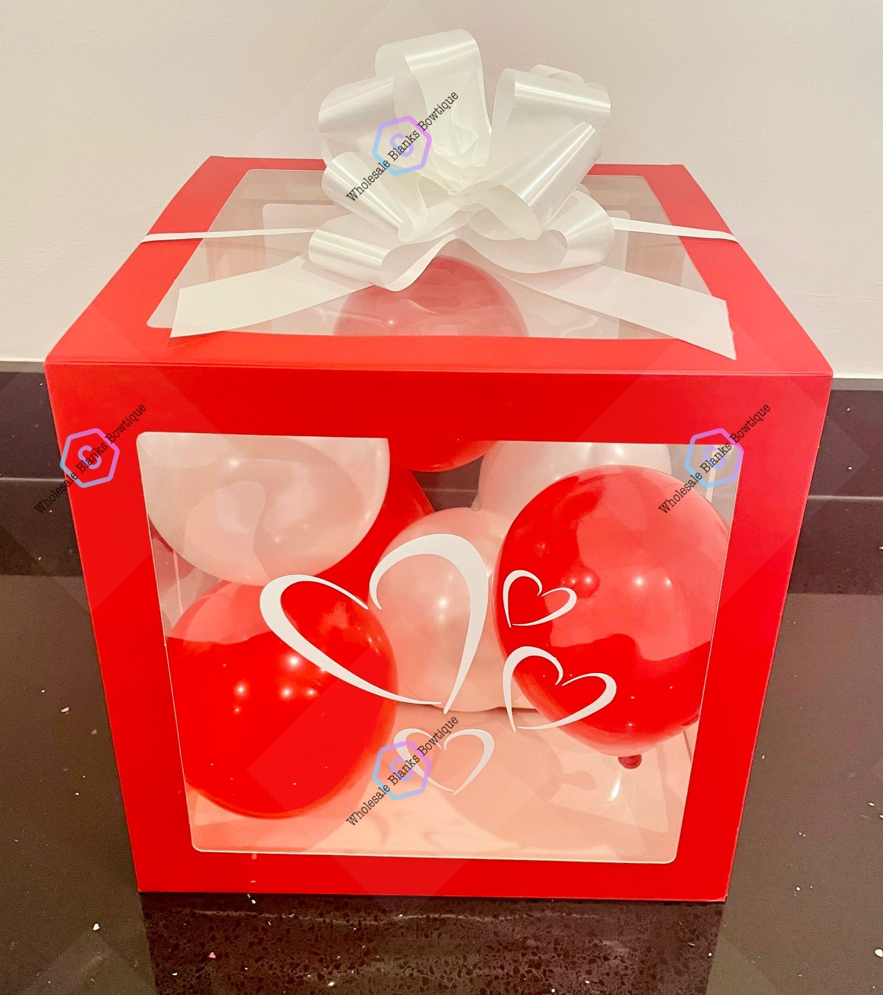 Valentine Bow Box Kit - Wholesale Blanks Bowtique