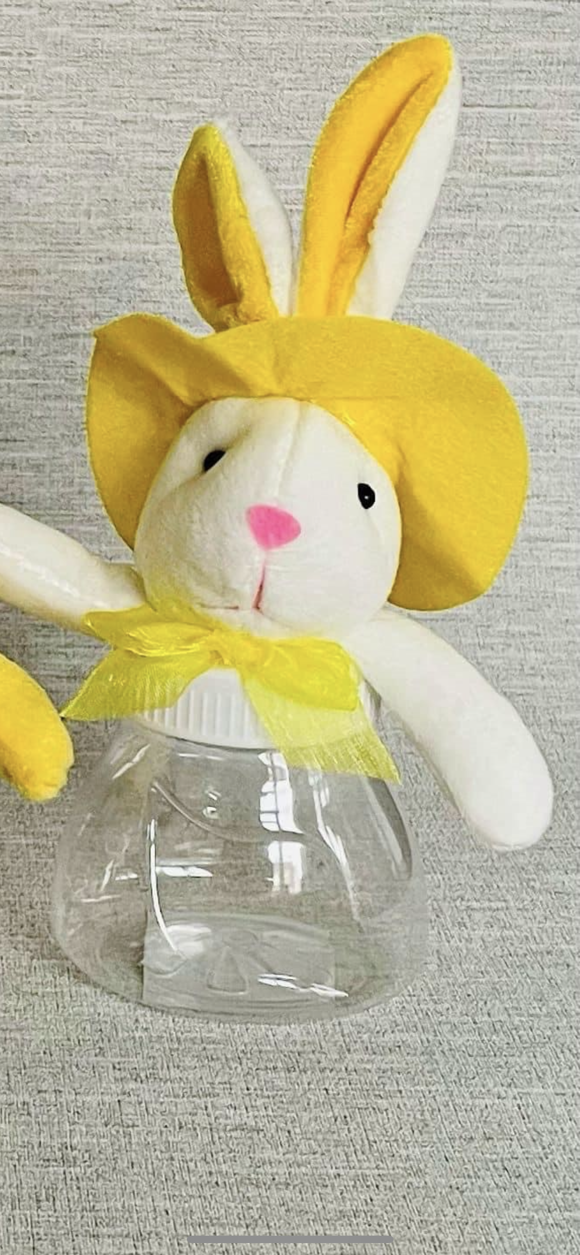 Yellow bunny sweet jar - Wholesale Blanks Bowtique