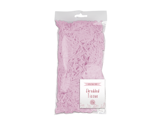Pink shredded paper - Wholesale Blanks Bowtique